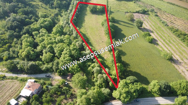 3.625 M2 Güneşli Hobi Bağ-Bahçe Dereye Cepheli Kadastro Yolu Var