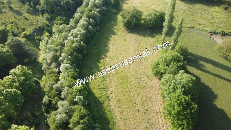 3.625 M2 Güneşli Hobi Bağ-Bahçe Dereye Cepheli Kadastro Yolu Var