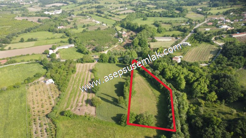 3.625 M2 Güneşli Hobi Bağ-Bahçe Dereye Cepheli Kadastro Yolu Var