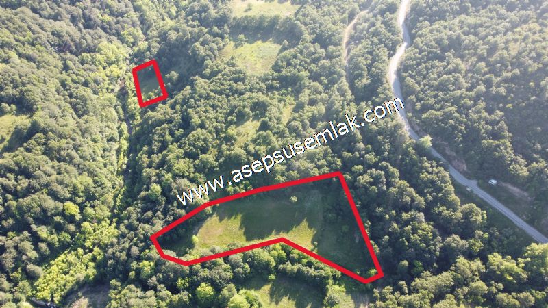 10.457 m2 Yatırımlık Tarla Bağ-Bahçe Ormana Cepheli Özel Yol var