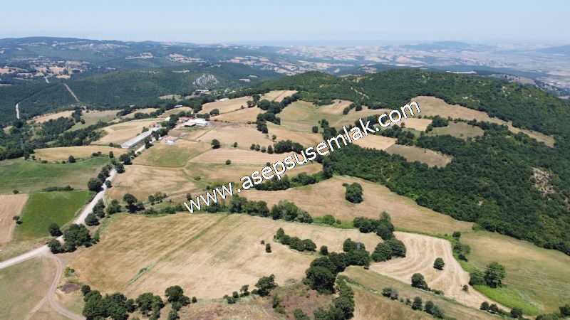 10.008 m2 Yatırımlık Tarla Bağ-Bahçe Su Çeşme Var. Yolu Yok.