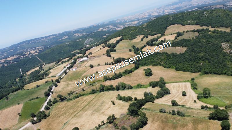10.008 m2 Yatırımlık Tarla Bağ-Bahçe Su Çeşme Var. Yolu Yok.