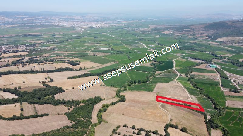 8.480 m2 Çiftlik Bağ-Bahçe K.Pompaj Su Var Kadastro Yola Cepheli