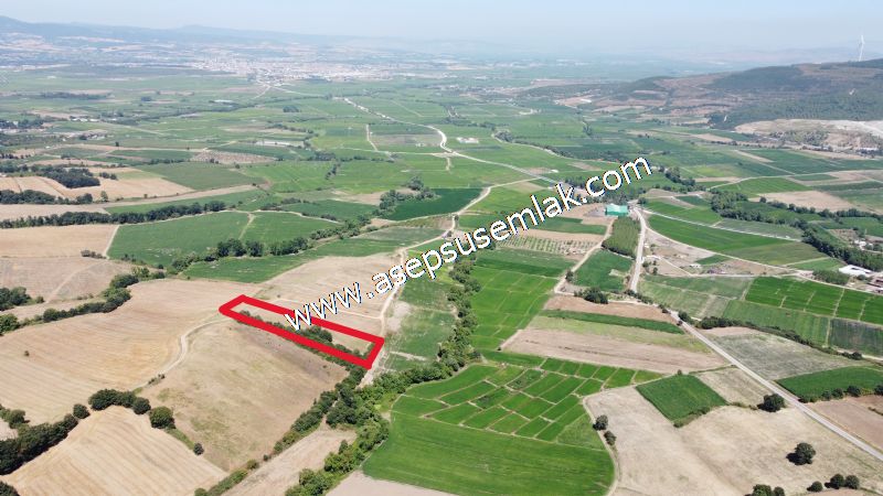 8.480 m2 Çiftlik Bağ-Bahçe K.Pompaj Su Var Kadastro Yola Cepheli