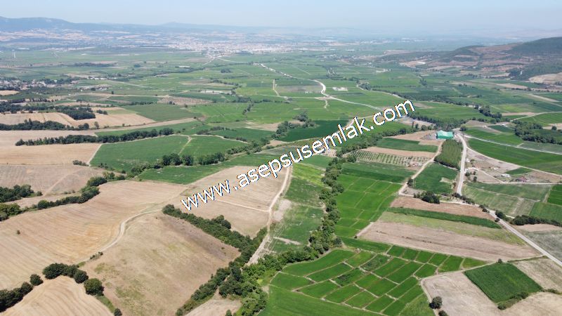 8.480 m2 Çiftlik Bağ-Bahçe K.Pompaj Su Var Kadastro Yola Cepheli