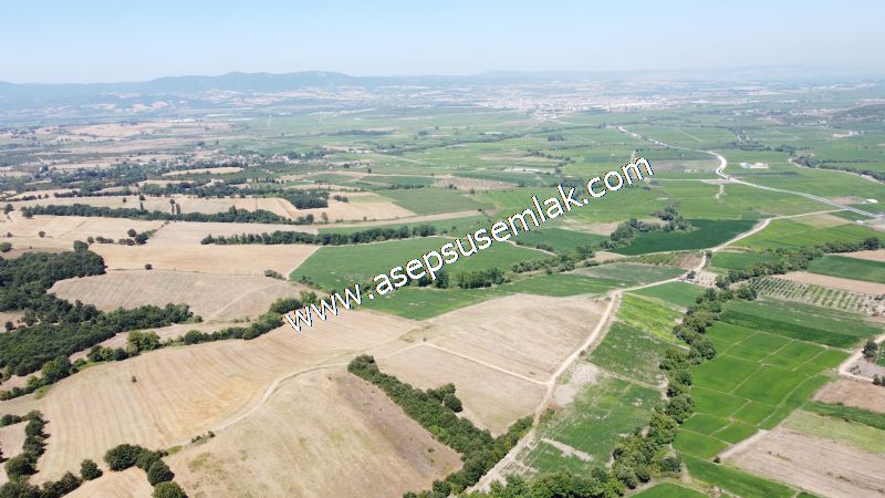 8.480 m2 Çiftlik Bağ-Bahçe K.Pompaj Su Var Kadastro Yola Cepheli