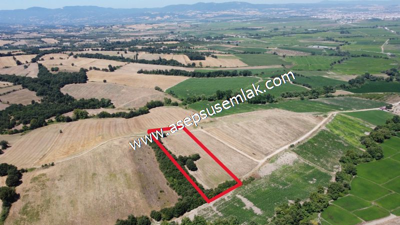 8.480 m2 Çiftlik Bağ-Bahçe K.Pompaj Su Var Kadastro Yola Cepheli