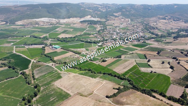 8.480 m2 Çiftlik Bağ-Bahçe K.Pompaj Su Var Kadastro Yola Cepheli