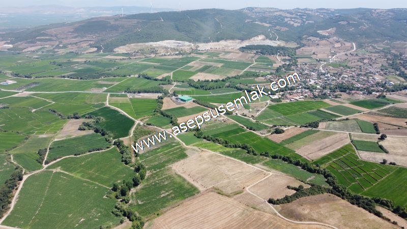 8.480 m2 Çiftlik Bağ-Bahçe K.Pompaj Su Var Kadastro Yola Cepheli