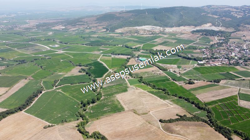 8.480 m2 Çiftlik Bağ-Bahçe K.Pompaj Su Var Kadastro Yola Cepheli