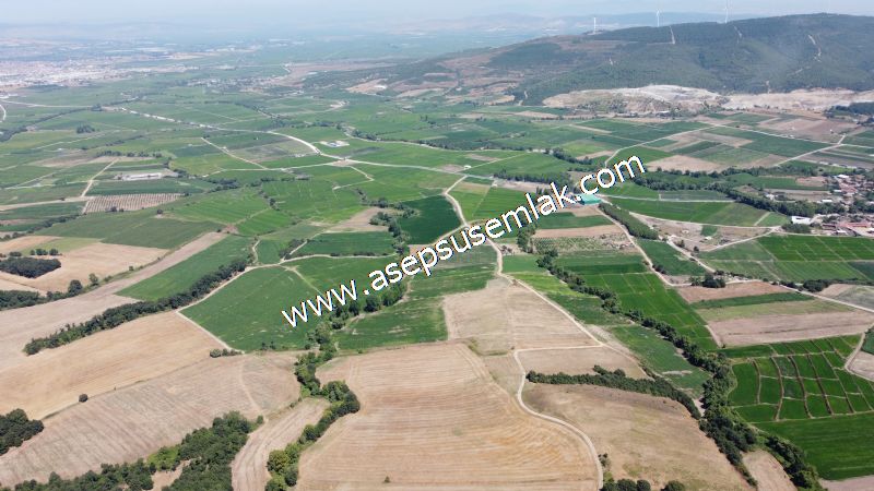 8.480 m2 Çiftlik Bağ-Bahçe K.Pompaj Su Var Kadastro Yola Cepheli