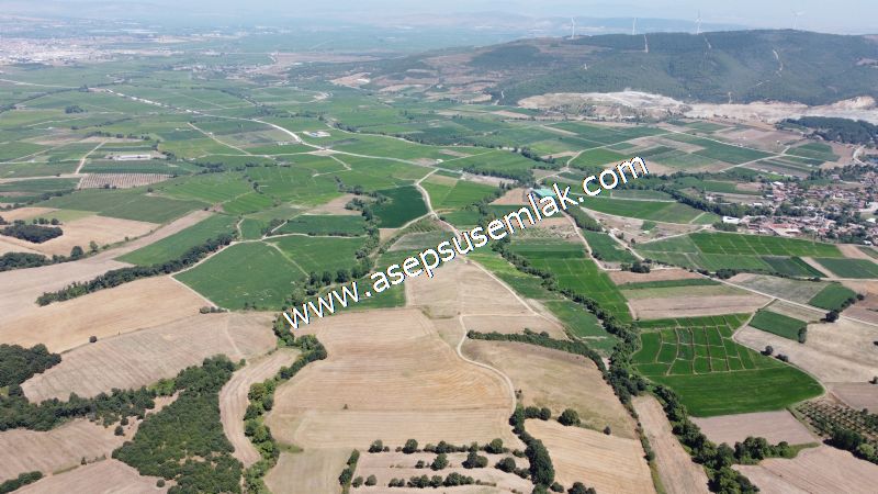 8.480 m2 Çiftlik Bağ-Bahçe K.Pompaj Su Var Kadastro Yola Cepheli