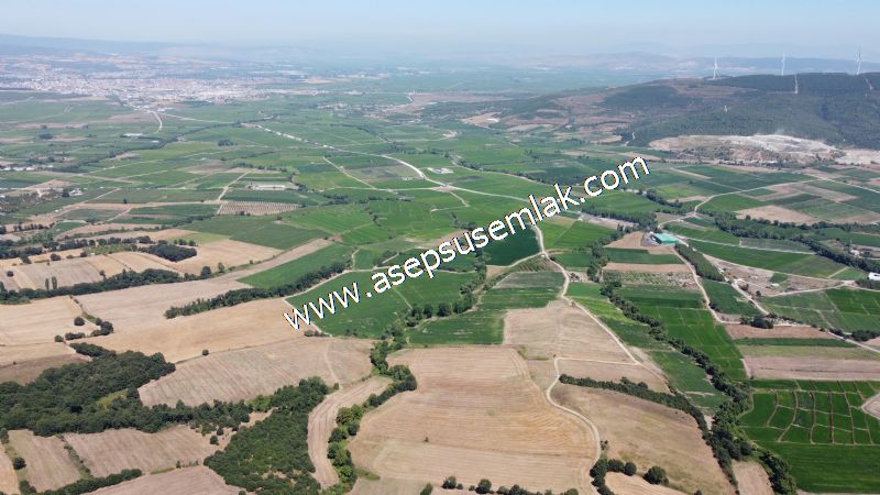 8.480 m2 Çiftlik Bağ-Bahçe K.Pompaj Su Var Kadastro Yola Cepheli