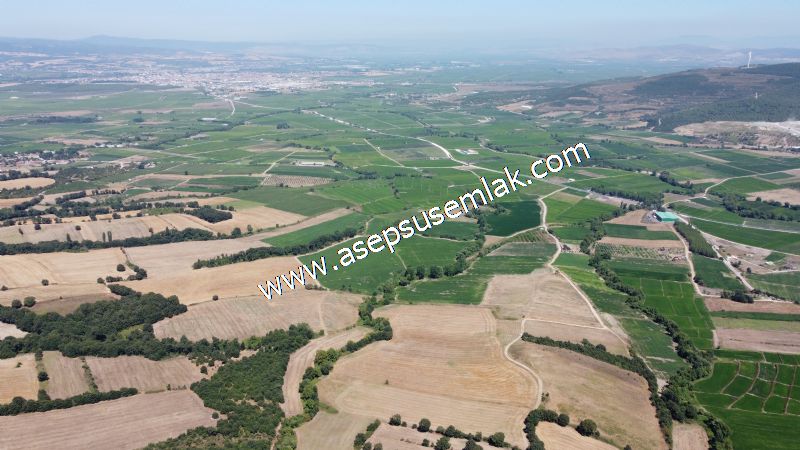 8.480 m2 Çiftlik Bağ-Bahçe K.Pompaj Su Var Kadastro Yola Cepheli