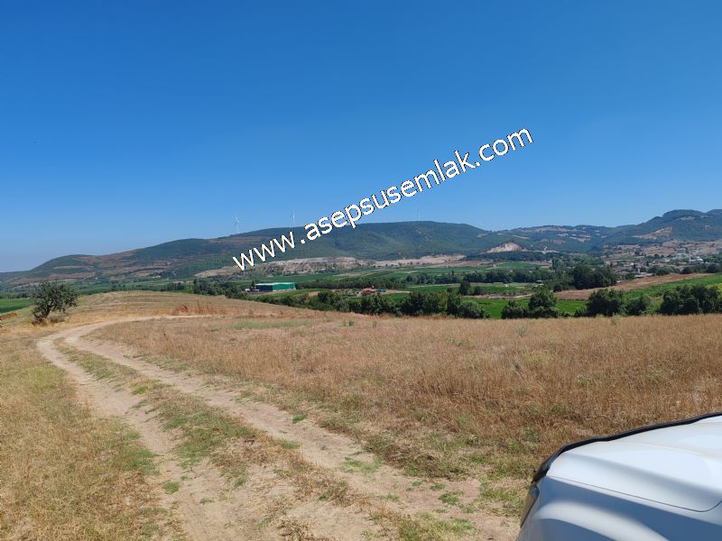 8.480 m2 Çiftlik Bağ-Bahçe K.Pompaj Su Var Kadastro Yola Cepheli