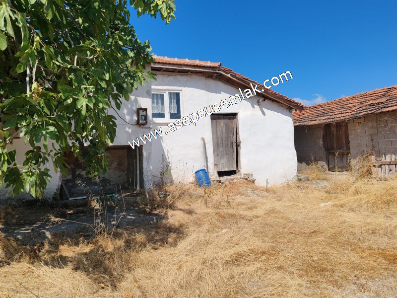 1.086 m2 Müstakil Köy Evi Arsa Bağ-Bahçe Samanlık Dam Gönen'de