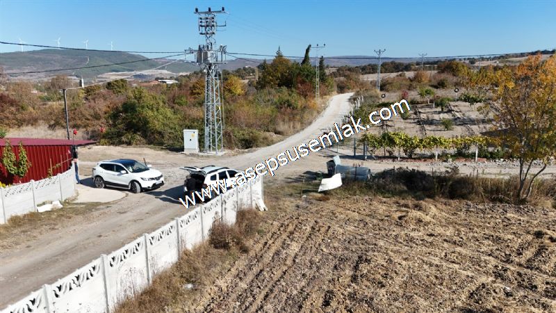 861 M2 Müstakil Köy Evi, Villa Arsa 2 Kat %40 İmarlı Gönen'e 5Km