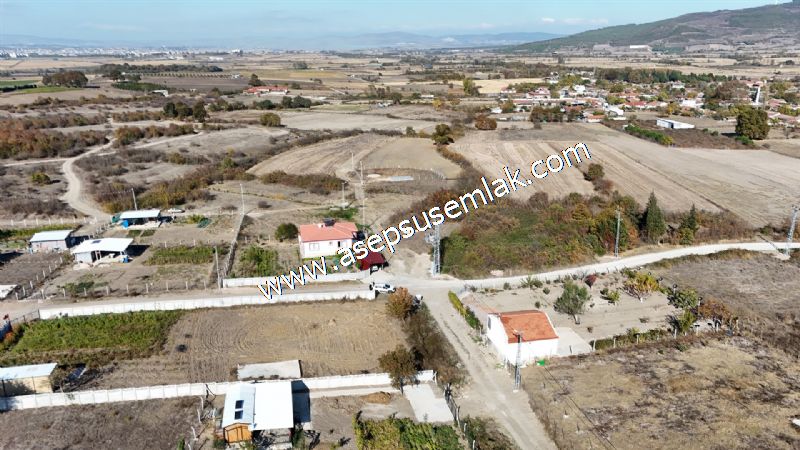 861 M2 Müstakil Köy Evi, Villa Arsa 2 Kat %40 İmarlı Gönen'e 5Km