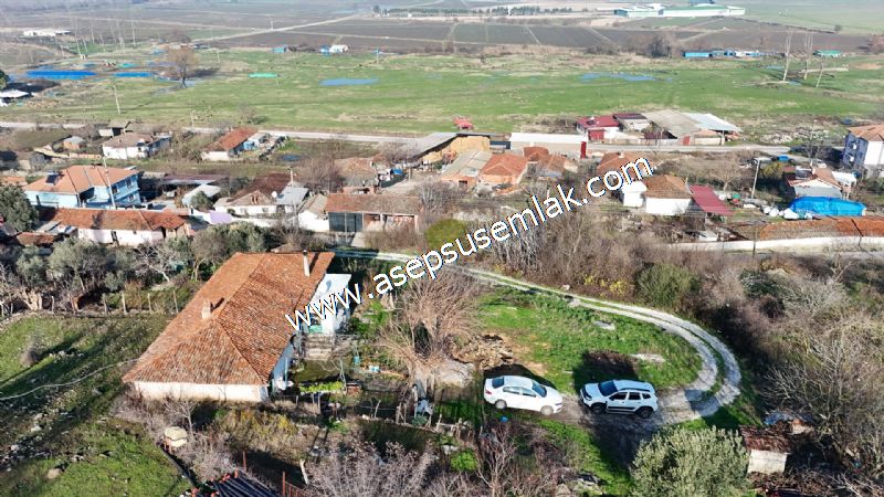 1.871 M2 Müstakil Köy Evi, Arsa 2 Kat %40 İmarlı Manyas Kızık'ta