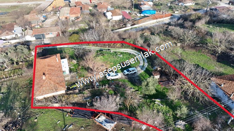 1.871 M2 Müstakil Köy Evi, Arsa 2 Kat %40 İmarlı Manyas Kızık'ta