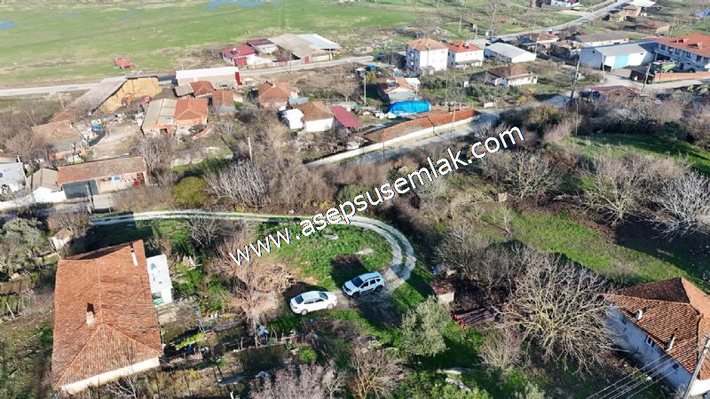 1.871 M2 Müstakil Köy Evi, Arsa 2 Kat %40 İmarlı Manyas Kızık'ta