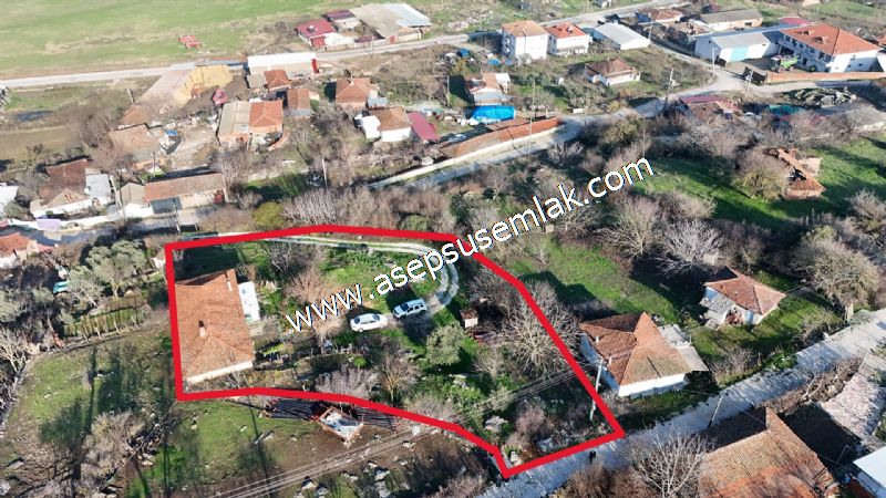 1.871 M2 Müstakil Köy Evi, Arsa 2 Kat %40 İmarlı Manyas Kızık'ta