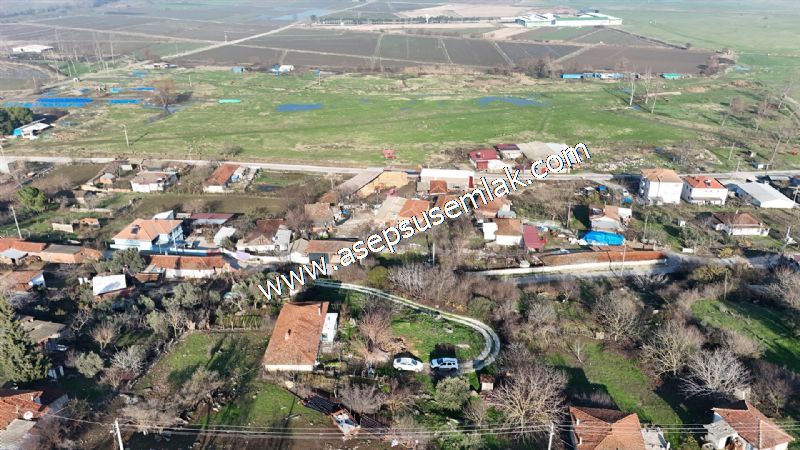1.871 M2 Müstakil Köy Evi, Arsa 2 Kat %40 İmarlı Manyas Kızık'ta