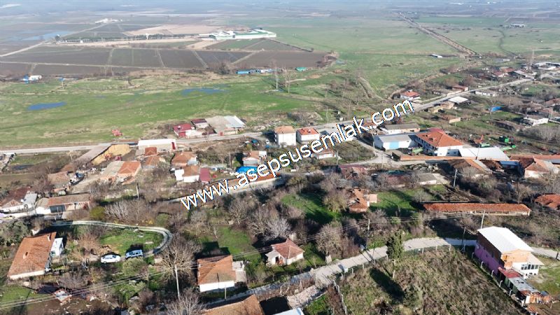1.871 M2 Müstakil Köy Evi, Arsa 2 Kat %40 İmarlı Manyas Kızık'ta