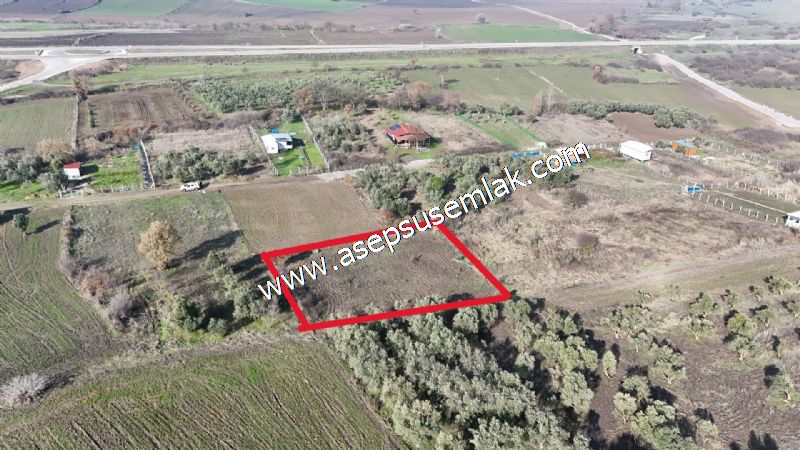 1.258 m2 Hobi Bahçesi Bağ-Bahçe Kadastro Yola Cepheli Bayramiçte