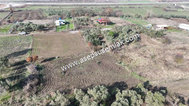 1.258 m2 Hobi Bahçesi Bağ-Bahçe Kadastro Yola Cepheli Bayramiçte