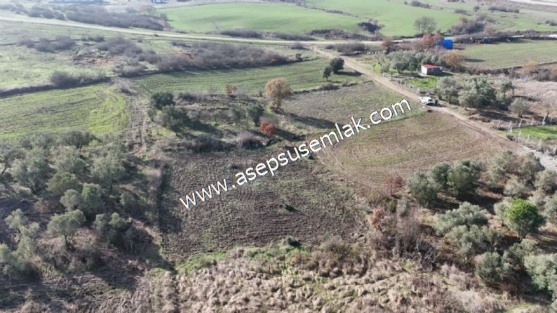 1.258 m2 Hobi Bahçesi Bağ-Bahçe Kadastro Yola Cepheli Bayramiçte