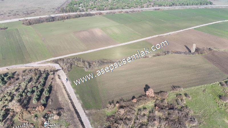 10.657 m2 Çiftlik Bağ-Bahçe Kadastro Yola Cepheli Bayramiç'te