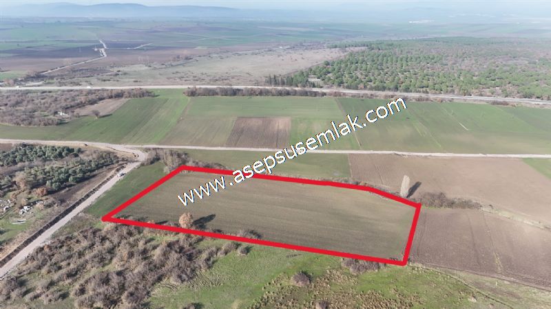 10.657 m2 Çiftlik Bağ-Bahçe Kadastro Yola Cepheli Bayramiç'te