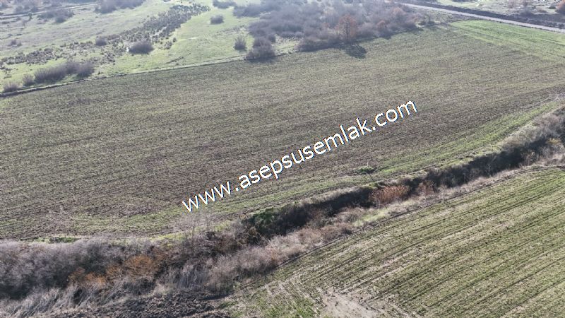 10.657 m2 Çiftlik Bağ-Bahçe Kadastro Yola Cepheli Bayramiç'te