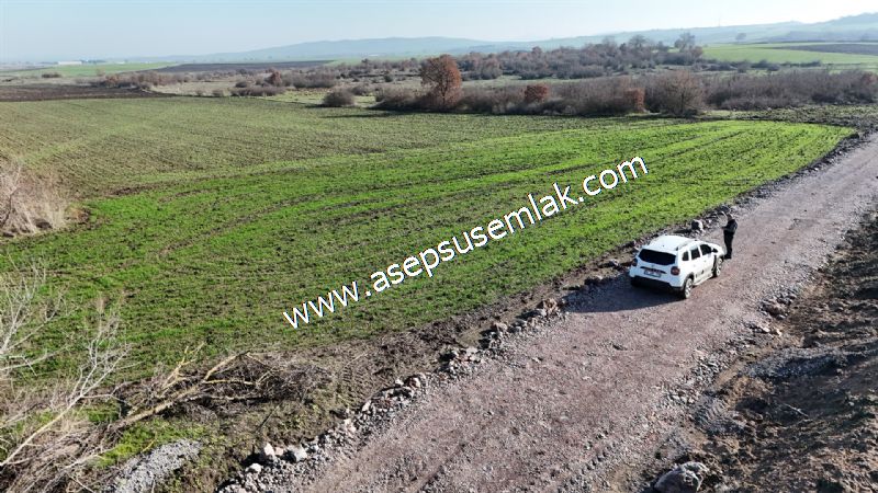 10.657 m2 Çiftlik Bağ-Bahçe Kadastro Yola Cepheli Bayramiç'te