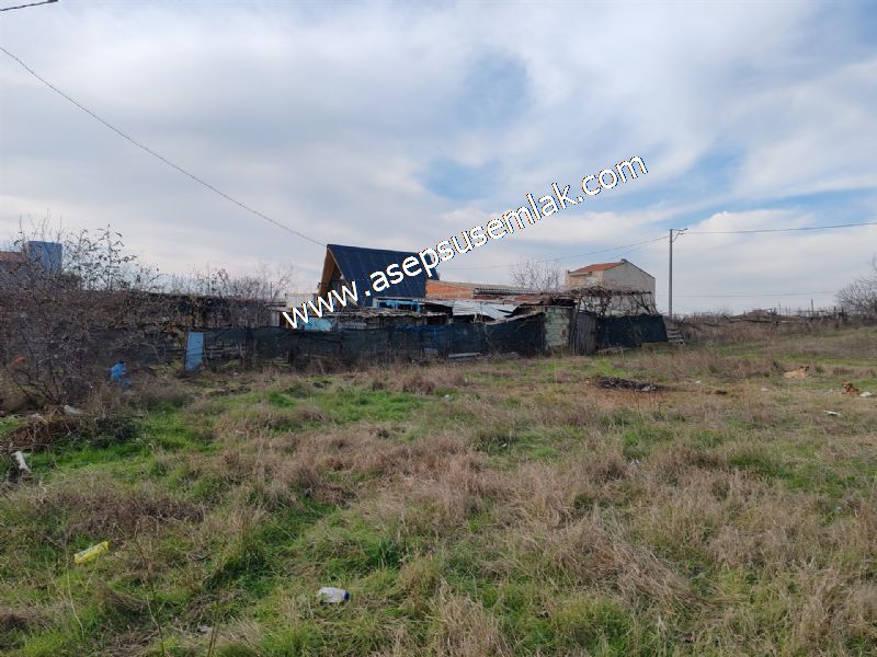 228 m2 Elektrik Su Aboneliği Var. 3 Kat İmarlı Plevne Gönen'de
