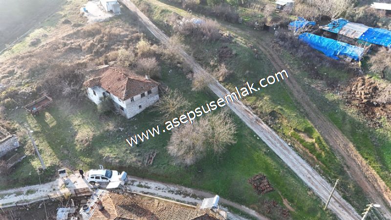 1.180 M2 Müstakil Köy Evi, Arsa 2 Kat %40 İmarlı Manyas Kızık'ta