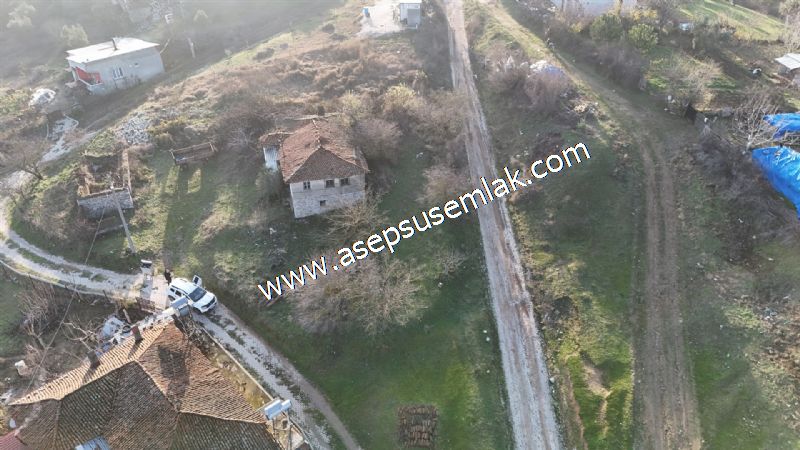 1.180 M2 Müstakil Köy Evi, Arsa 2 Kat %40 İmarlı Manyas Kızık'ta
