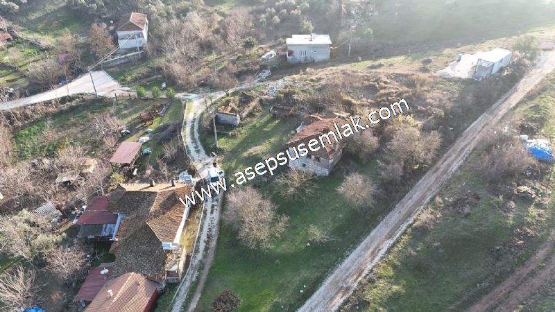 1.180 M2 Müstakil Köy Evi, Arsa 2 Kat %40 İmarlı Manyas Kızık'ta