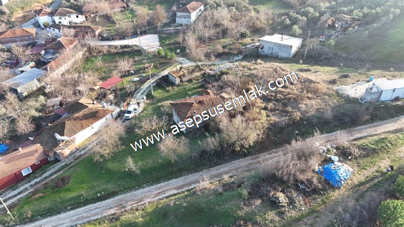 1.180 M2 Müstakil Köy Evi, Arsa 2 Kat %40 İmarlı Manyas Kızık'ta