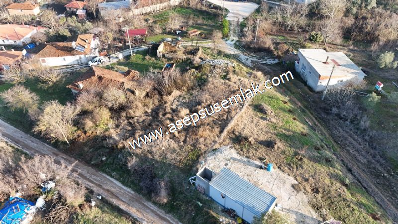 1.180 M2 Müstakil Köy Evi, Arsa 2 Kat %40 İmarlı Manyas Kızık'ta