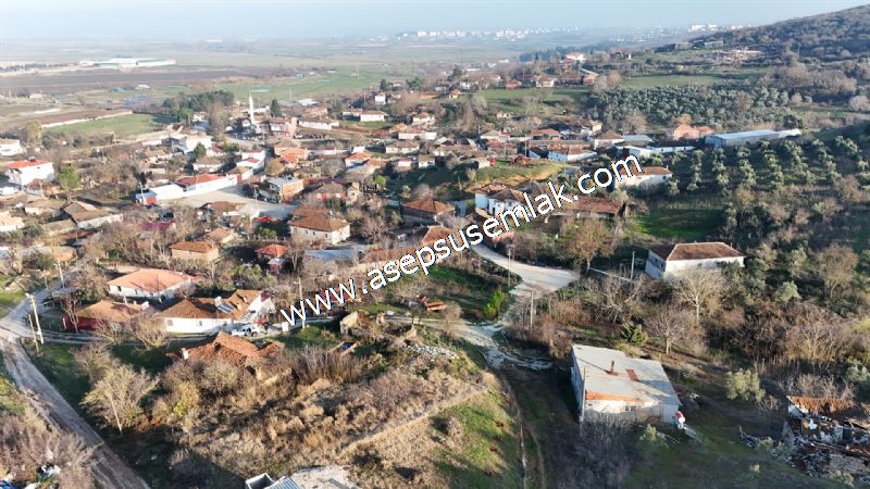 1.180 M2 Müstakil Köy Evi, Arsa 2 Kat %40 İmarlı Manyas Kızık'ta