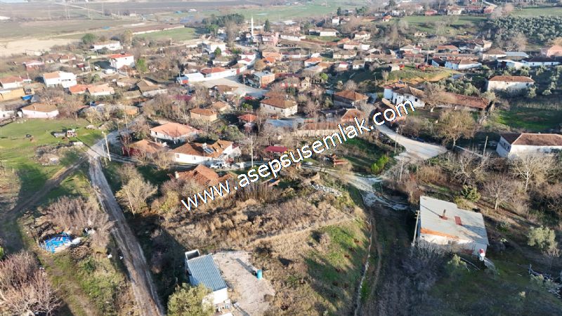 1.180 M2 Müstakil Köy Evi, Arsa 2 Kat %40 İmarlı Manyas Kızık'ta