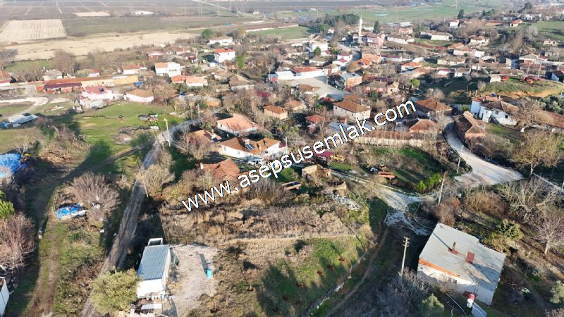 1.180 M2 Müstakil Köy Evi, Arsa 2 Kat %40 İmarlı Manyas Kızık'ta