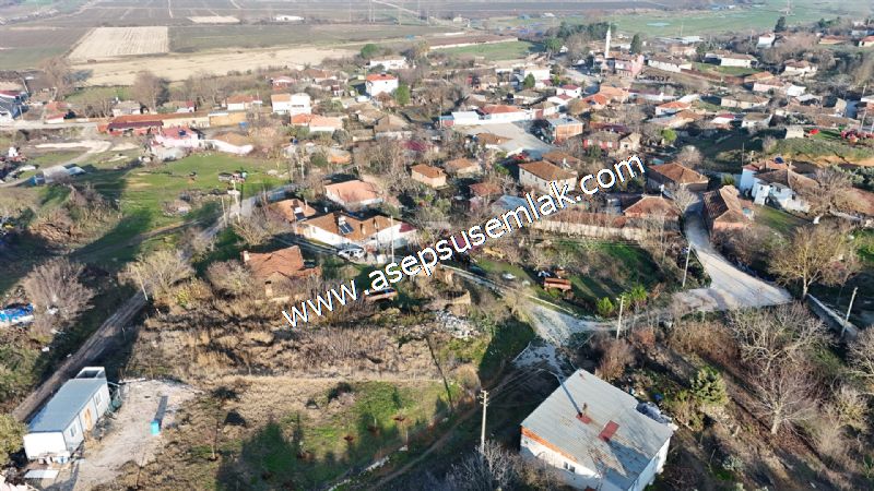 1.180 M2 Müstakil Köy Evi, Arsa 2 Kat %40 İmarlı Manyas Kızık'ta