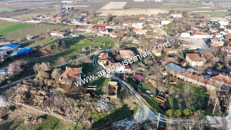 1.180 M2 Müstakil Köy Evi, Arsa 2 Kat %40 İmarlı Manyas Kızık'ta