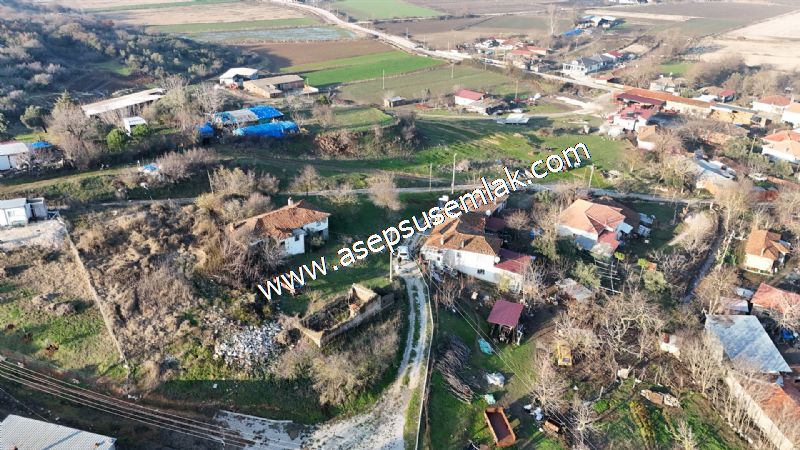 1.180 M2 Müstakil Köy Evi, Arsa 2 Kat %40 İmarlı Manyas Kızık'ta