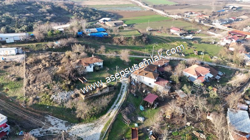 1.180 M2 Müstakil Köy Evi, Arsa 2 Kat %40 İmarlı Manyas Kızık'ta