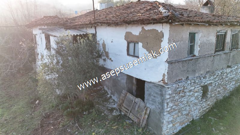 1.180 M2 Müstakil Köy Evi, Arsa 2 Kat %40 İmarlı Manyas Kızık'ta