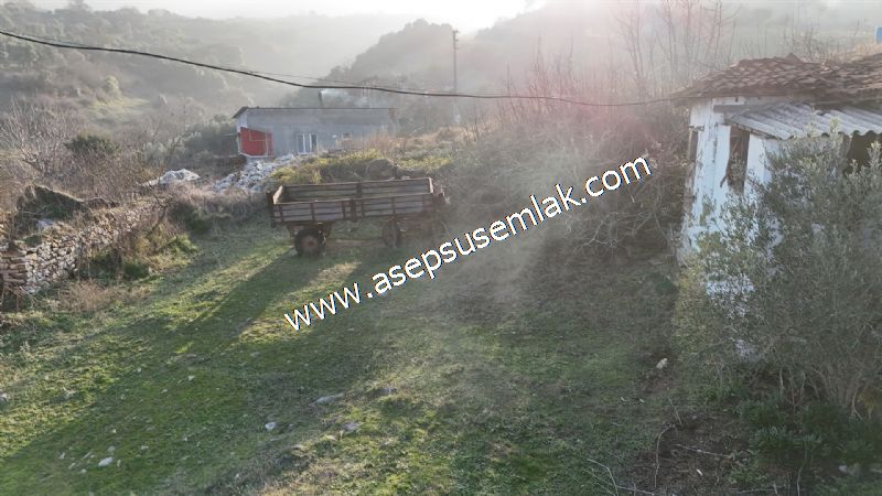1.180 M2 Müstakil Köy Evi, Arsa 2 Kat %40 İmarlı Manyas Kızık'ta